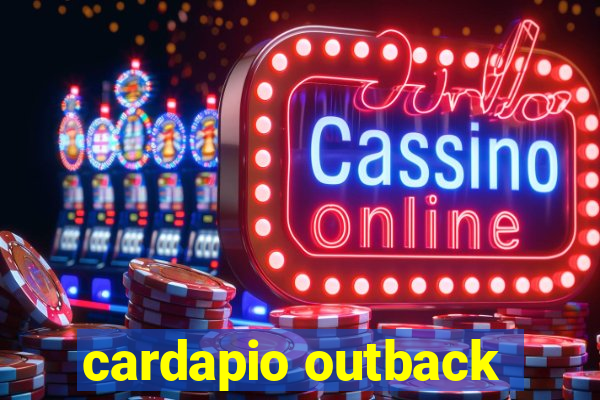 cardapio outback